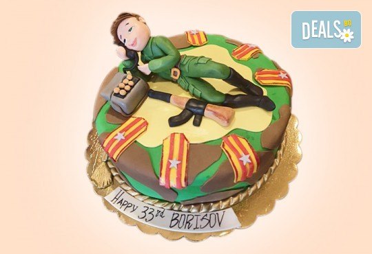 За любимия мъж! Торта за мъже с индивидуален дизайн и размери по избор от Сладкарница Джорджо Джани - Снимка 16