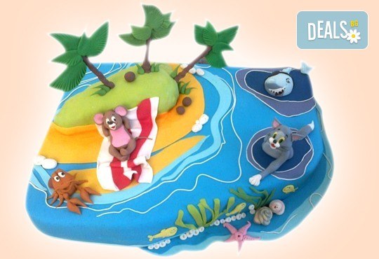 Детска АРТ торта с фигурална 3D декорация с любими на децата герои от Сладкарница Джорджо Джани - Снимка 78