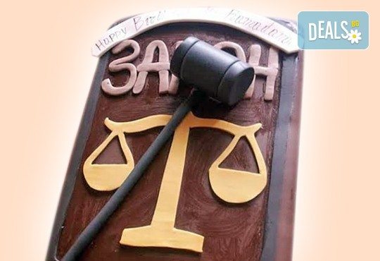 Бъди професионалист! Торта за професионалисти: вкусна торта за фризьори, IT специалисти, съдии, футболисти, режисьори, музиканти и други професии от Сладкарница Джорджо Джани - Снимка 30