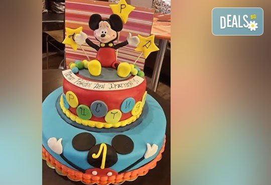 За най-малките! Детска торта с Мечо Пух, Смърфовете, Спондж Боб и други герои от Сладкарница Джорджо Джани - Снимка 33