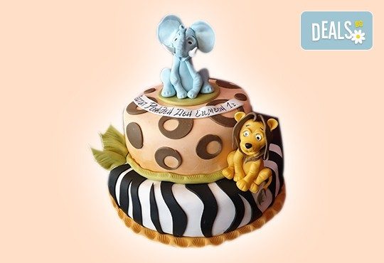 За най-малките! Детска торта с Мечо Пух, Смърфовете, Спондж Боб и други герои от Сладкарница Джорджо Джани - Снимка 25