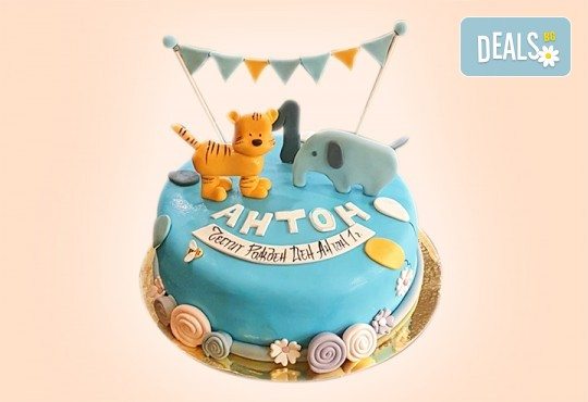 За най-малките! Детска торта с Мечо Пух, Смърфовете, Спондж Боб и други герои от Сладкарница Джорджо Джани - Снимка 19