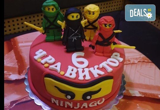 За най-малките! Детска торта с Мечо Пух, Смърфовете, Спондж Боб и други герои от Сладкарница Джорджо Джани - Снимка 107