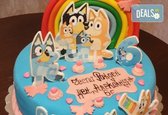 За най-малките! Детска торта с Мечо Пух, Смърфовете, Спондж Боб и други герои от Сладкарница Джорджо Джани - Снимка 6