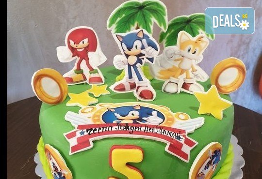 За най-малките! Детска торта с Мечо Пух, Смърфовете, Спондж Боб и други герои от Сладкарница Джорджо Джани - Снимка 3