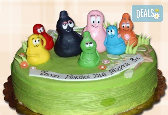 За най-малките! Детска торта с Мечо Пух, Смърфовете, Спондж Боб и други герои от Сладкарница Джорджо Джани - Снимка 82
