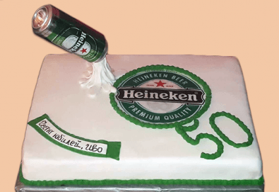 С Вашия бранд! Фирмена торта с лого и индивидуален дизайн от Сладкарница Джорджо Джани - Снимка