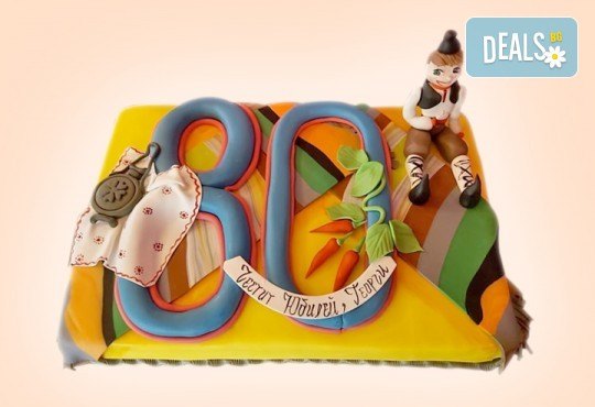 С цифри! Изкушаващо вкусна бутикова АРТ торта с цифри и размер по избор от Сладкарница Джорджо Джани - Снимка 14
