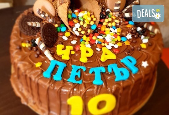 Party торта с фигурална 3D декорация за деца и възрастни от Сладкарница Джорджо Джани - Снимка 5