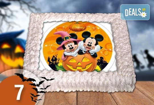 Торта за Halloween/ Хелуин или с приказен герой 8, 12, 16, 20, 25 или 30 парчета от Сладкарница Джорджо Джани - Снимка 3
