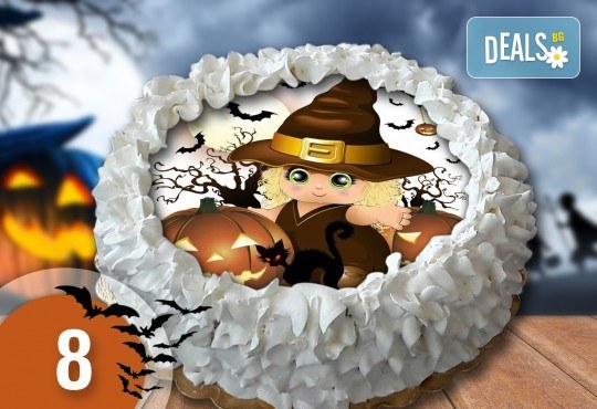 Торта за Halloween/ Хелуин или с приказен герой 8, 12, 16, 20, 25 или 30 парчета от Сладкарница Джорджо Джани - Снимка 22