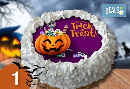 Торта за Halloween/ Хелуин или с приказен герой 8, 12, 16, 20, 25 или 30 парчета от Сладкарница Джорджо Джани - Снимка 5