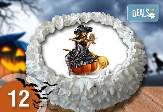 Торта за Halloween/ Хелуин или с приказен герой 8, 12, 16, 20, 25 или 30 парчета от Сладкарница Джорджо Джани - Снимка 12