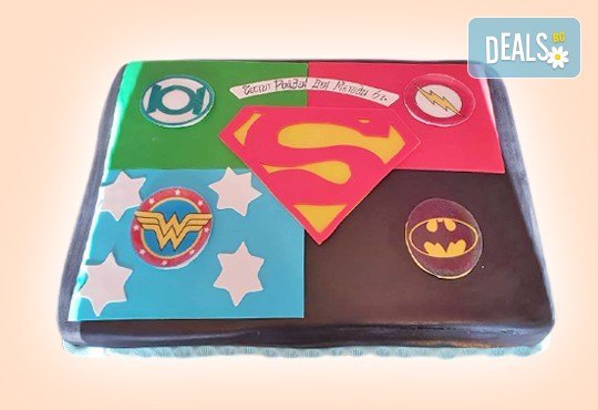 MAX цветове! Детски торти MAX цветове с 2, 3 или 4 фигурки, фотодекорация и апликация по дизайн на Сладкарница Джорджо Джани - Снимка 14