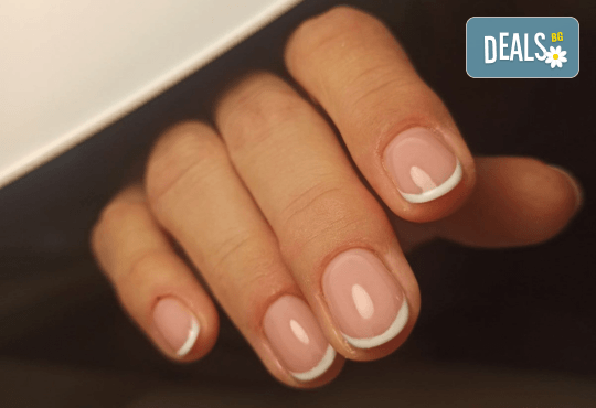 Стилен маникюр с каучукова база и декорации без лимит + сваляне на гел лак от Клермонт - Снимка 6