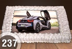 Експресна торта за 2 часа! Голяма детска торта 20, 25 или 30 парчета със снимка на любим герой от Сладкарница Джорджо Джани - Снимка