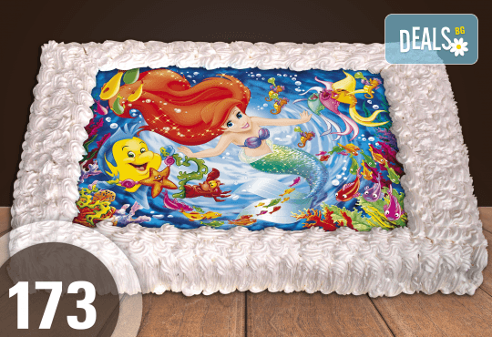 Експресна торта за 2 часа! Голяма детска торта 20, 25 или 30 парчета със снимка на любим герой от Сладкарница Джорджо Джани - Снимка 74