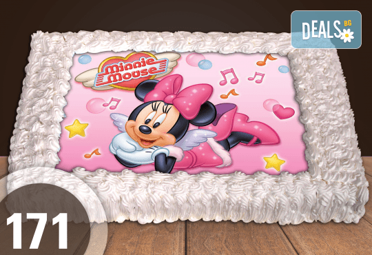 Експресна торта за 2 часа! Голяма детска торта 20, 25 или 30 парчета със снимка на любим герой от Сладкарница Джорджо Джани - Снимка 73