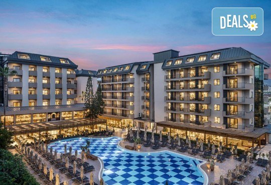 Ранни записвания за Ultra All İnclusive ваканция 2026 в Kaia Coracesium /ex.Villa Sunflower Beach/ 4*, Алания! 7 нощувки, басейни, водни пързалки и транспорт от Belprego Travel Ранни записвания за Ultra All İnclusive ваканция 2026 в Kaia Coracesium /ex.Villa Sunflower Beach/ 4*, Алания! 7 нощувки, басейни, водни пързалки и транспорт от Belprego Travel