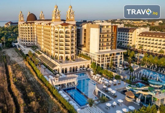 Ранни записвания за Ultra All Inclusive море в Jadore Deluxe Hotel & Spa 5*, Сиде, Анталия! 10 дни, 7 нощувки, безплатно за дете до 11.99 г. и транспорт от Belprego Travel - Снимка 1