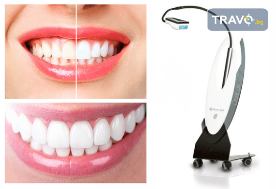 Сияйна усмивка: Избелване на зъби с DeaLux лампа + Pola Office система от Дентална клиника Фрисон - Снимка 1