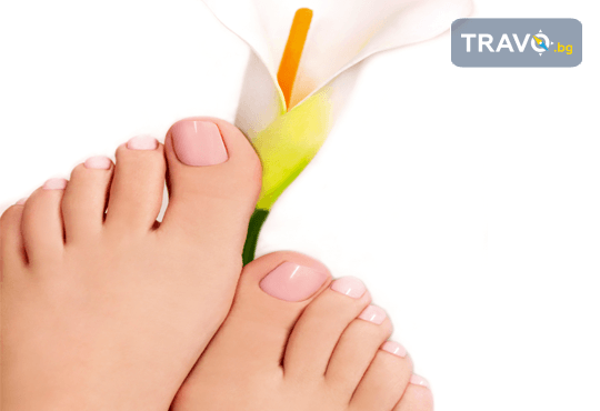 Медицински педикюр в 7 стъпки с хидромасаж на стъпалата с ароматни соли в Студио за красота Ежени - Снимка 2