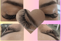 Неустоим поглед! Миглопластика „Косъм по косъм“ или обемни 2D/3D мигли в студио Клермонт - Снимка