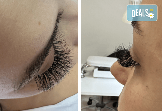 Неустоим поглед! Миглопластика „Косъм по косъм“ или обемни 2D/3D мигли в студио Клермонт - Снимка 2