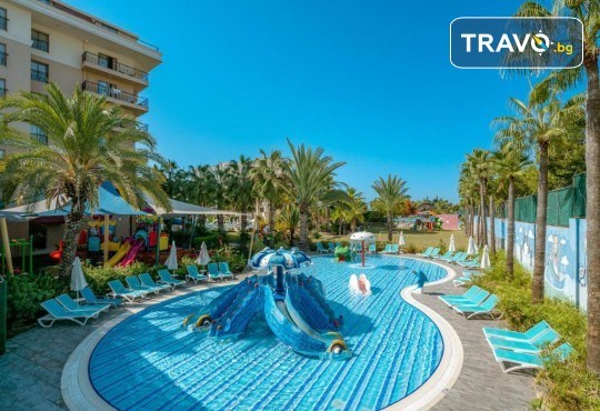 Ultra All Inclusive в Club Sun Heaven Family & SPA 5*, Алания, Анталия! 7 нощувки, басейни, безплатно за дете до 11.99 г. и транспорт от Belprego Travel - Снимка 1