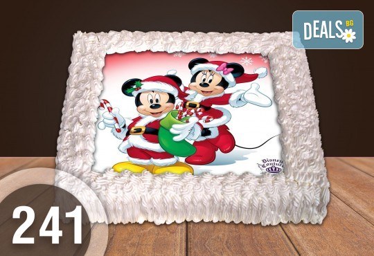 Експресна торта за 2 часа! Голяма детска торта 20, 25 или 30 парчета със снимка на любим герой от Сладкарница Джорджо Джани - Снимка 120