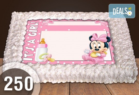 Експресна торта за 2 часа! Голяма детска торта 20, 25 или 30 парчета със снимка на любим герой от Сладкарница Джорджо Джани - Снимка 126