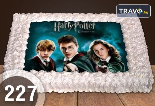 Експресна торта за 2 часа! Голяма детска торта 20, 25 или 30 парчета със снимка на любим герой от Сладкарница Джорджо Джани - Снимка 16