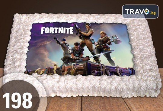 Експресна торта за 2 часа! Голяма детска торта 20, 25 или 30 парчета със снимка на любим герой от Сладкарница Джорджо Джани - Снимка 97