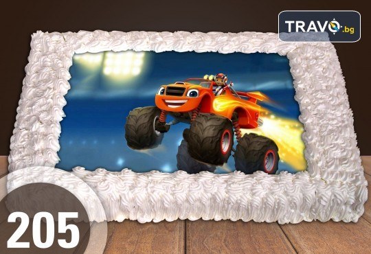 Експресна торта за 2 часа! Голяма детска торта 20, 25 или 30 парчета със снимка на любим герой от Сладкарница Джорджо Джани - Снимка 104