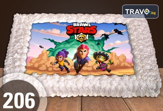 Експресна торта за 2 часа! Голяма детска торта 20, 25 или 30 парчета със снимка на любим герой от Сладкарница Джорджо Джани - Снимка 9