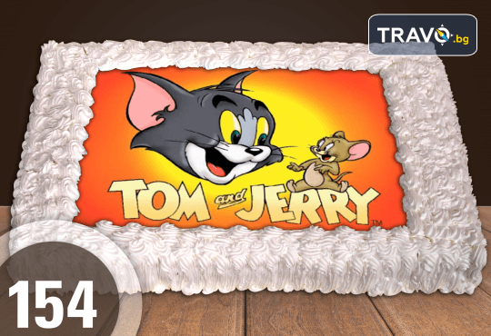 Експресна торта за 2 часа! Голяма детска торта 20, 25 или 30 парчета със снимка на любим герой от Сладкарница Джорджо Джани - Снимка 65