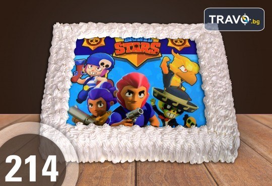 Експресна торта за 2 часа! Голяма детска торта 20, 25 или 30 парчета със снимка на любим герой от Сладкарница Джорджо Джани - Снимка 15