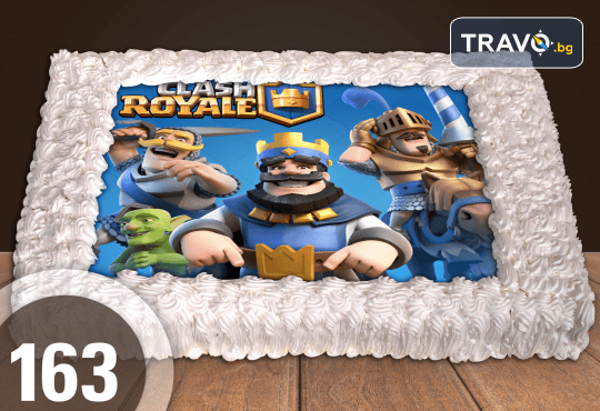 Експресна торта за 2 часа! Голяма детска торта 20, 25 или 30 парчета със снимка на любим герой от Сладкарница Джорджо Джани - Снимка 43