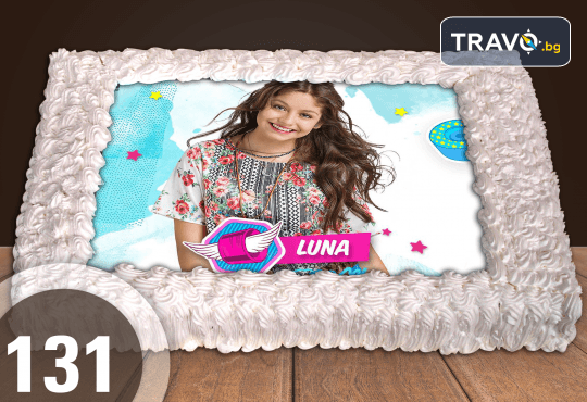 Експресна торта за 2 часа! Голяма детска торта 20, 25 или 30 парчета със снимка на любим герой от Сладкарница Джорджо Джани - Снимка 31