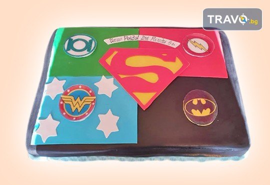 MAX цветове! Детски торти MAX цветове с 2, 3 или 4 фигурки, фотодекорация и апликация по дизайн на Сладкарница Джорджо Джани - Снимка 14