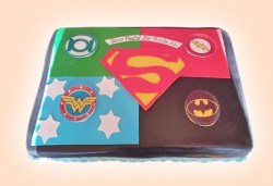 MAX цветове! Детски торти MAX цветове с 2, 3 или 4 фигурки, фотодекорация и апликация по дизайн на Сладкарница Джорджо Джани - Снимка