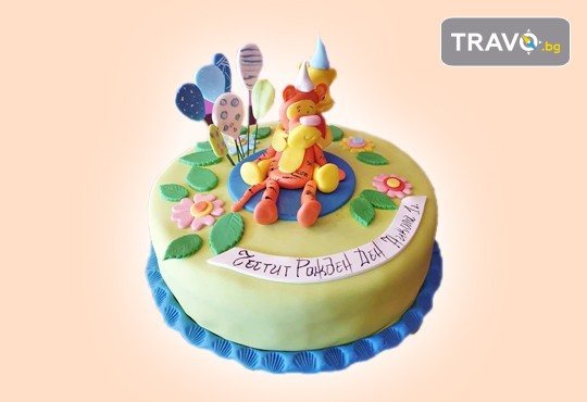 MAX цветове! Детски торти MAX цветове с 2, 3 или 4 фигурки, фотодекорация и апликация по дизайн на Сладкарница Джорджо Джани - Снимка 43