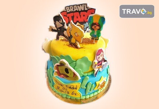 MAX цветове! Детски торти MAX цветове с 2, 3 или 4 фигурки, фотодекорация и апликация по дизайн на Сладкарница Джорджо Джани - Снимка 10