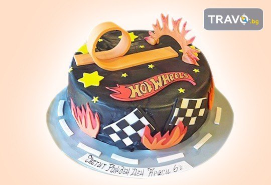 MAX цветове! Детски торти MAX цветове с 2, 3 или 4 фигурки, фотодекорация и апликация по дизайн на Сладкарница Джорджо Джани - Снимка 3