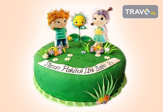 MAX цветове! Детски торти MAX цветове с 2, 3 или 4 фигурки, фотодекорация и апликация по дизайн на Сладкарница Джорджо Джани - Снимка 28