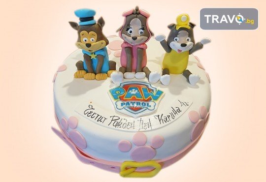 MAX цветове! Детски торти MAX цветове с 2, 3 или 4 фигурки, фотодекорация и апликация по дизайн на Сладкарница Джорджо Джани - Снимка 15