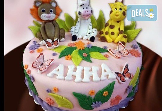 MAX цветове! Детски торти MAX цветове с 2, 3 или 4 фигурки, фотодекорация и апликация по дизайн на Сладкарница Джорджо Джани - Снимка 7