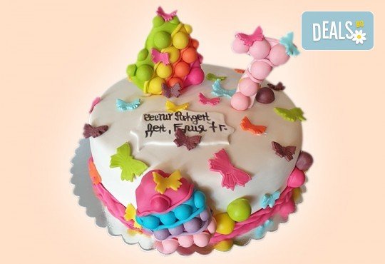 За момичета! Красиви 3D торти за момичета с принцеси и приказни феи + ръчно моделирана декорация от Сладкарница Джорджо Джани - Снимка 12