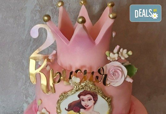 За момичета! Красиви 3D торти за момичета с принцеси и приказни феи + ръчно моделирана декорация от Сладкарница Джорджо Джани - Снимка 127