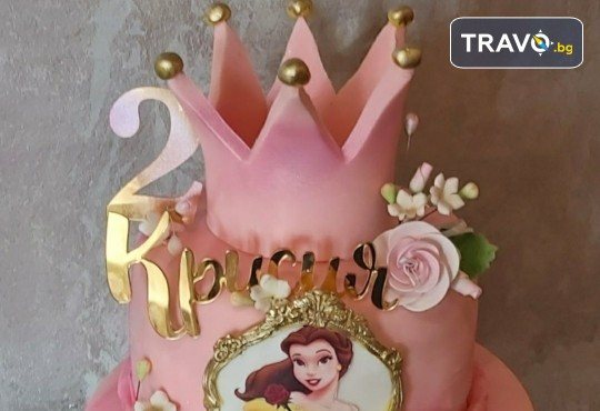 За момичета! Красиви 3D торти за момичета с принцеси и приказни феи + ръчно моделирана декорация от Сладкарница Джорджо Джани - Снимка 127